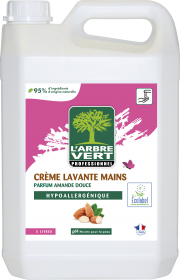 Image de Crème Lavante mains parfum Amande douce - Hypoallergénique - 5L