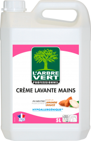 Image de Crème Lavante mains parfum Amande douce - Hypoallergénique - 5L